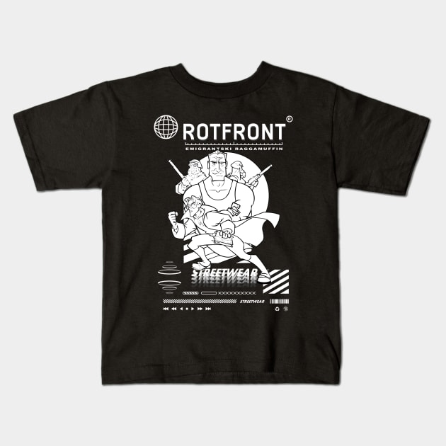 rotfront army Kids T-Shirt by okefandi